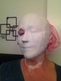 Mask Making Selfie (aka doing a mask on yourself!)